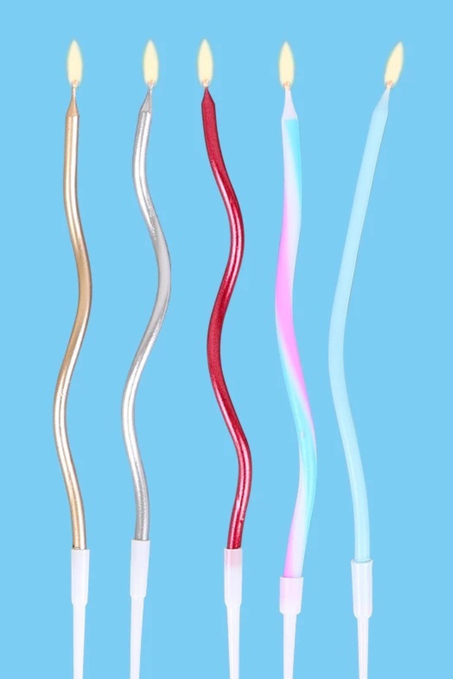 Curly Candle (random colour) 양초
