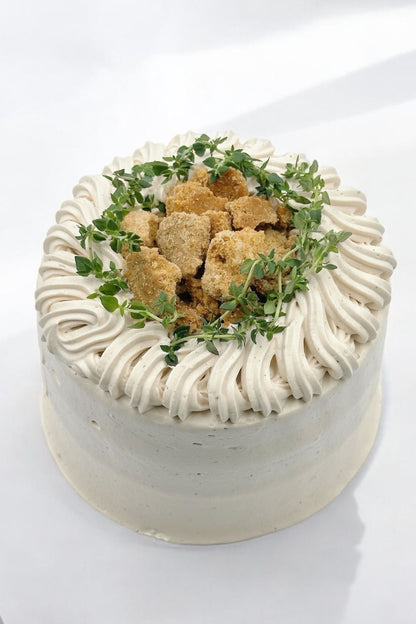 Apple Crumble teacake 애플 크럼블 블랙티 케이크