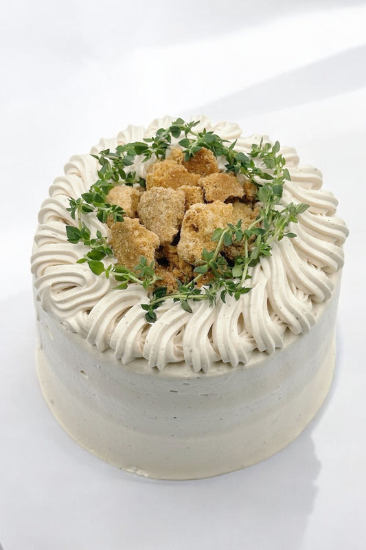 Apple Crumble teacake 애플 크럼블 블랙티 케이크