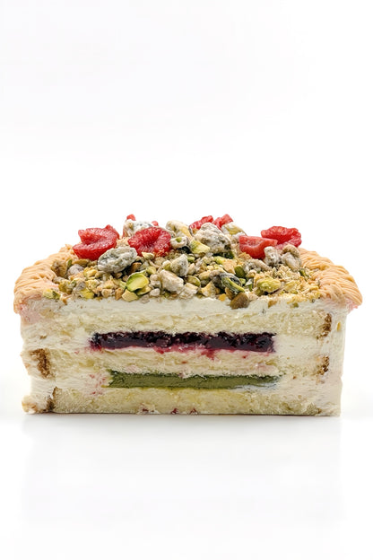 Pistachio Raspberry Baby Face 피스타치오 라즈베리