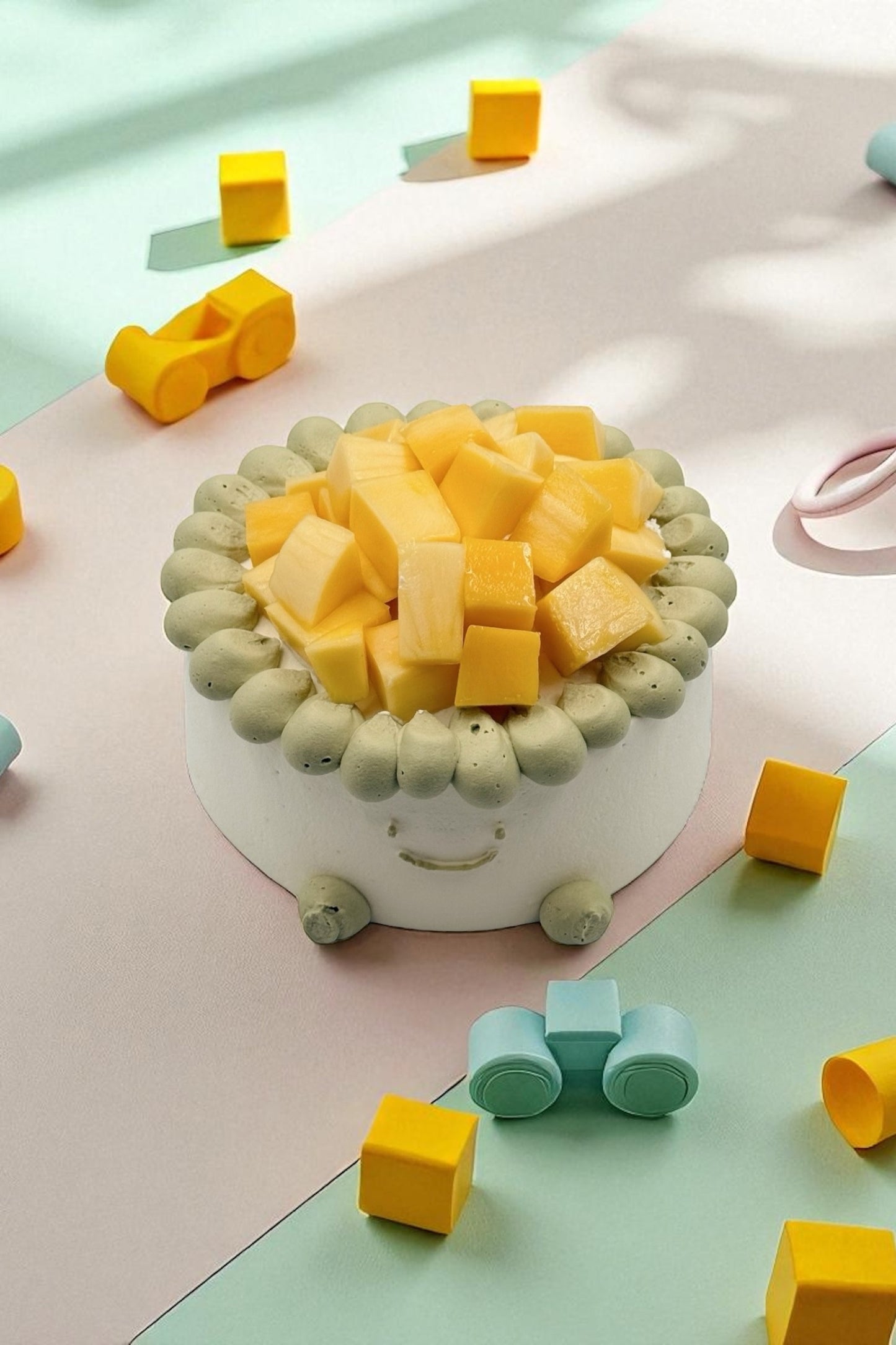 Matcha Mango Baby Face 말차망고아기 얼굴