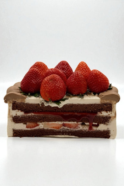 Chocolate Strawberry Baby Face 초콜릿딸기아기 얼굴