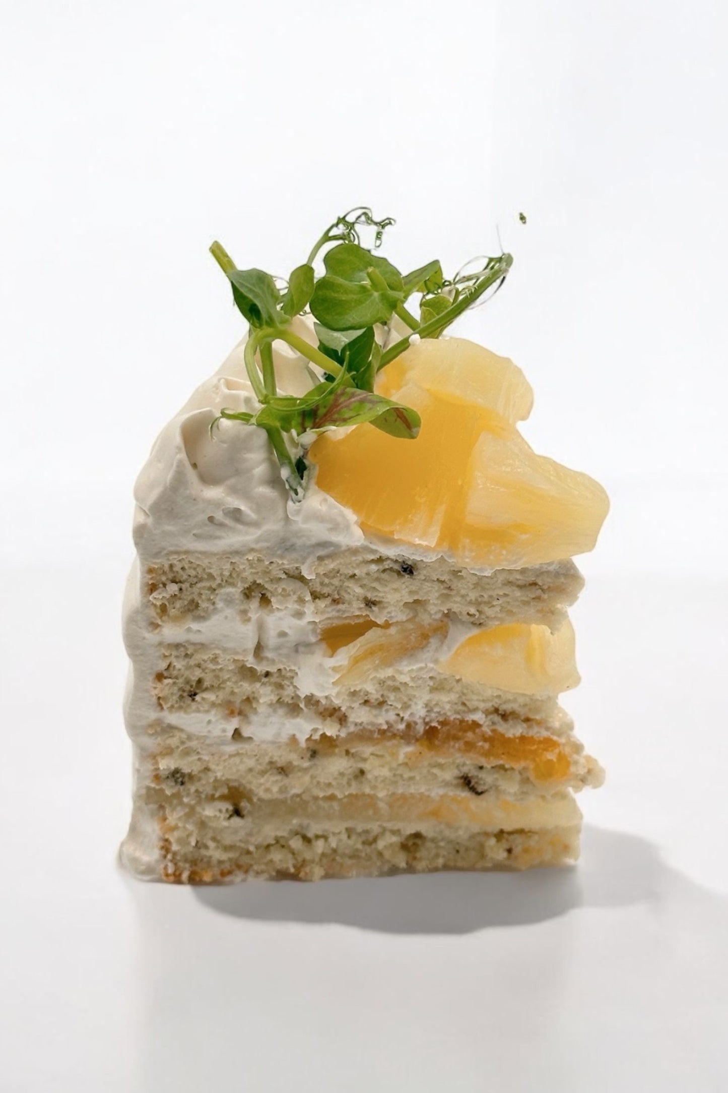 Pineapple teacake 파인애플 그린티 케이크