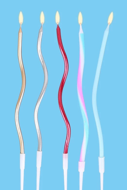 Curly Candle (random colour) 양초